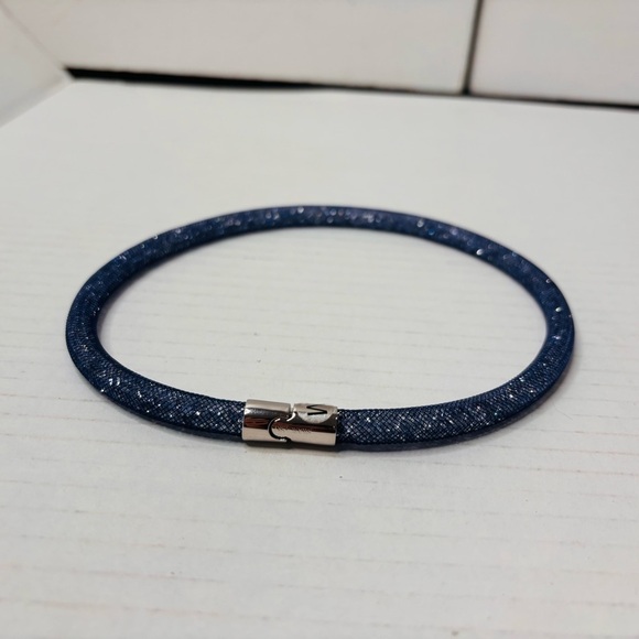 SWAROVSKI Stardust Blue Double Bracelet - Picture 6 of 7